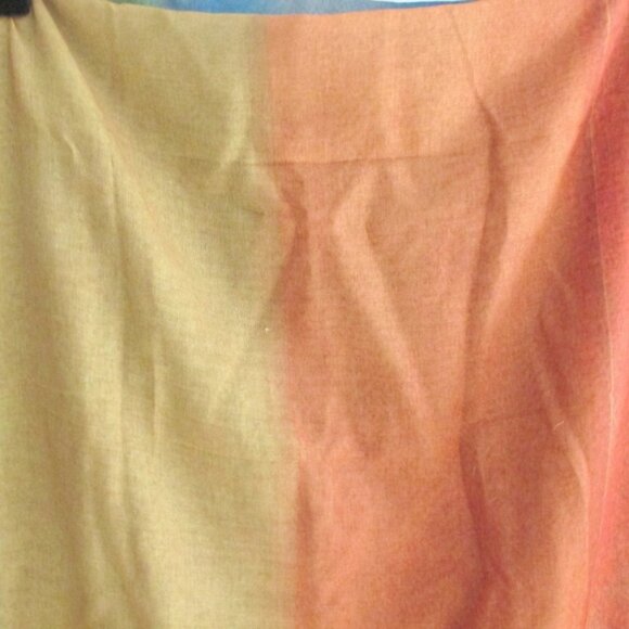 Boho Rainbow Wrap Scarf Shawl - Picture 7 of 7